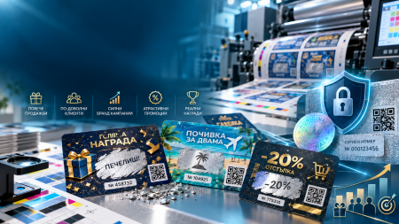 Печат на скреч карти